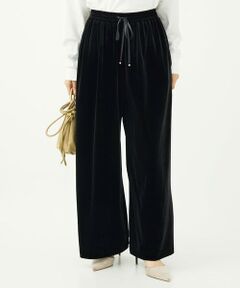 Maison de CINQ / メゾン ドゥ サンク その他パンツ | 【小さいサイズ】スノーベロア ワイドパンツ/洗える