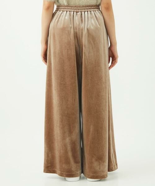 Maison de CINQ / メゾン ドゥ サンク その他パンツ | 【小さいサイズ】スノーベロア ワイドパンツ/洗える | 詳細5