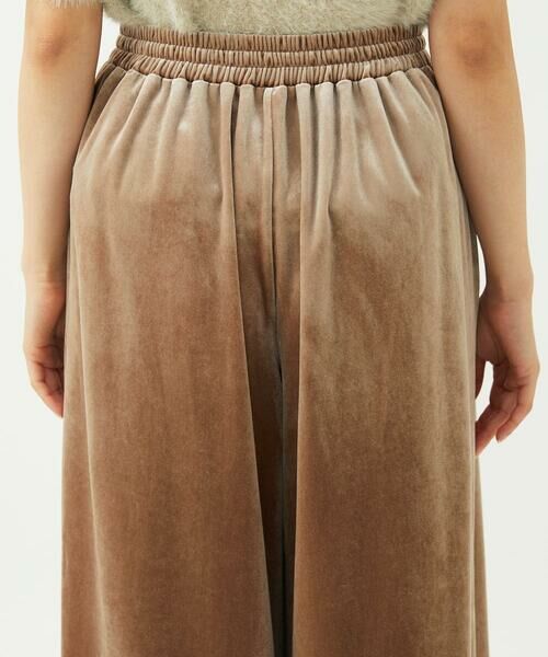Maison de CINQ / メゾン ドゥ サンク その他パンツ | 【小さいサイズ】スノーベロア ワイドパンツ/洗える | 詳細6
