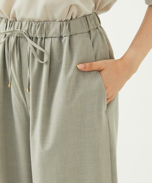 Maison de CINQ / メゾン ドゥ サンク その他パンツ | 【小さいサイズ】ストレートワイドパンツ(ストライプ・無地)/洗える | 詳細10