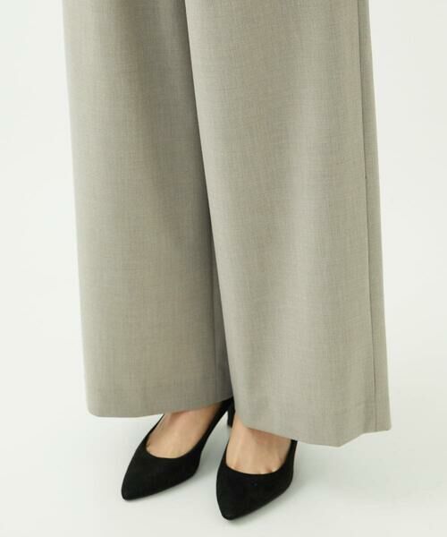 Maison de CINQ / メゾン ドゥ サンク その他パンツ | 【小さいサイズ】ストレートワイドパンツ(ストライプ・無地)/洗える | 詳細11