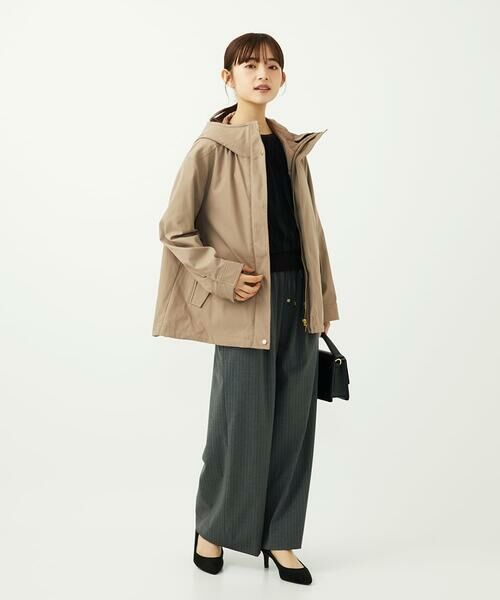 Maison de CINQ / メゾン ドゥ サンク その他パンツ | 【小さいサイズ】ストレートワイドパンツ(ストライプ・無地)/洗える | 詳細18