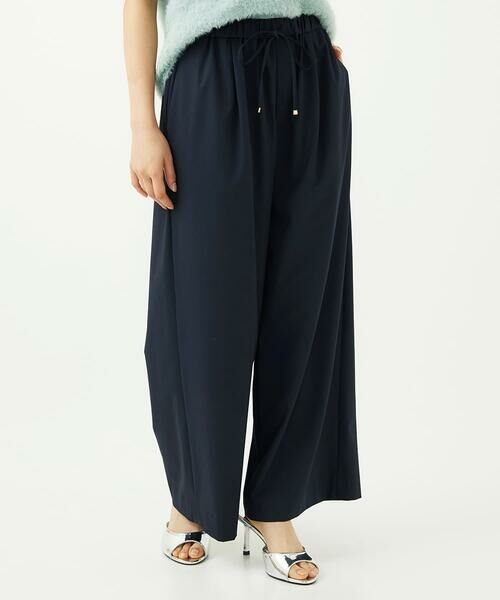 Maison de CINQ / メゾン ドゥ サンク その他パンツ | 【小さいサイズ】ストレートワイドパンツ(ストライプ・無地)/洗える | 詳細2