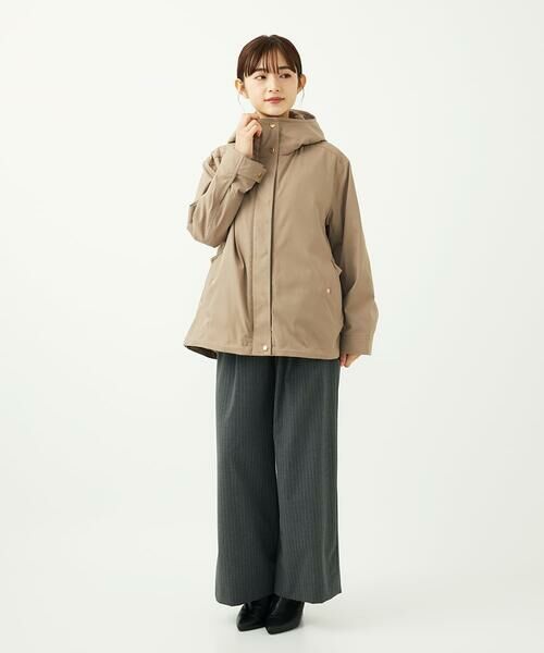 Maison de CINQ / メゾン ドゥ サンク その他パンツ | 【小さいサイズ】ストレートワイドパンツ(ストライプ・無地)/洗える | 詳細25