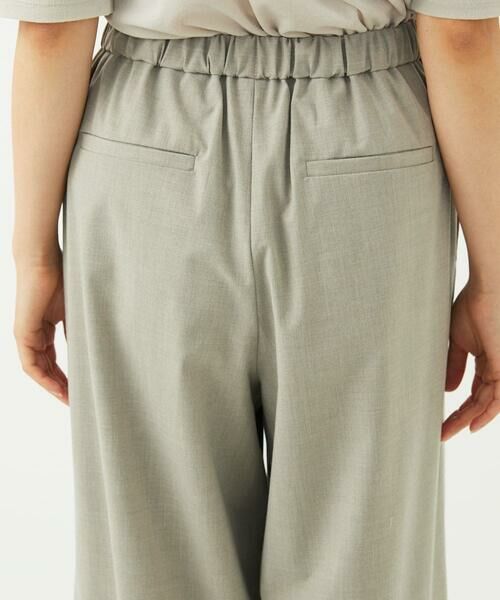 Maison de CINQ / メゾン ドゥ サンク その他パンツ | 【小さいサイズ】ストレートワイドパンツ(ストライプ・無地)/洗える | 詳細8