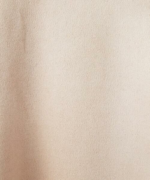 Maison de CINQ / メゾン ドゥ サンク ノーカラージャケット | 【小さいサイズ】フェイクスウェードノーカラーコート/洗える | 詳細15