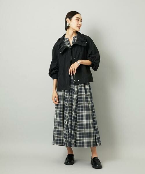 Maison de CINQ / メゾン ドゥ サンク シャツ・ブラウス | [小さいサイズ][セットアップ対応]ギャザーブラウス　シアーチェック柄 | 詳細21