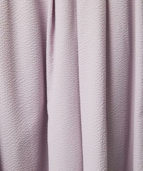 Maison de CINQ / メゾン ドゥ サンク シャツ・ブラウス | [小さいサイズ][セットアップ対応]ギャザーブラウス　サッカー無地 | 詳細14