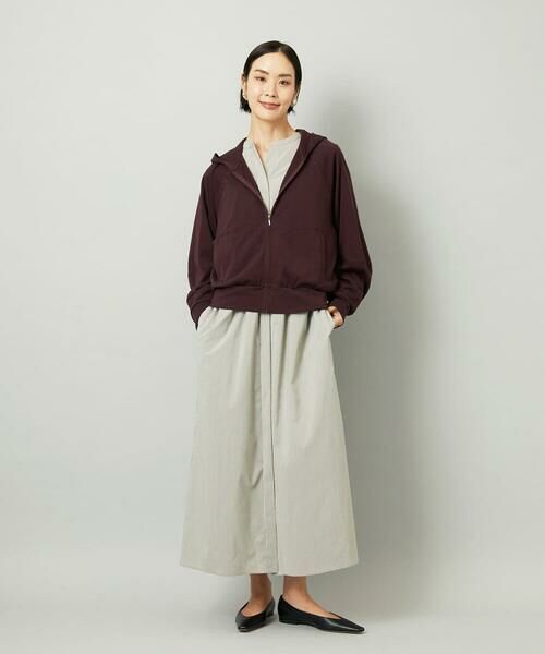 Maison de CINQ / メゾン ドゥ サンク パーカー | [小さいサイズ]シアー裏毛アクセントラメパーカー | 詳細1