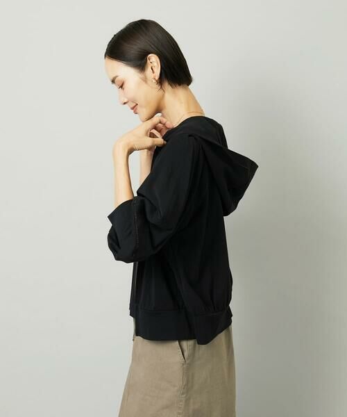 Maison de CINQ / メゾン ドゥ サンク パーカー | [小さいサイズ]シアー裏毛アクセントラメパーカー | 詳細17