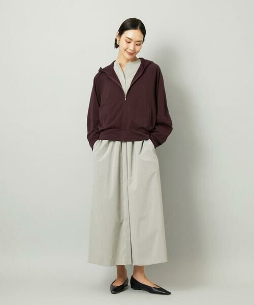 Maison de CINQ / メゾン ドゥ サンク パーカー | [小さいサイズ]シアー裏毛アクセントラメパーカー | 詳細2