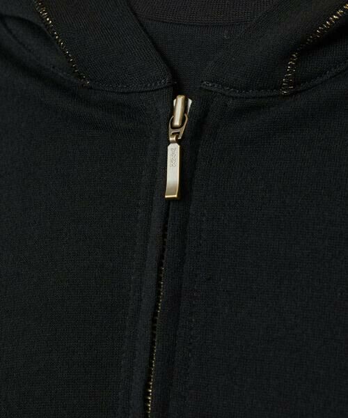 Maison de CINQ / メゾン ドゥ サンク パーカー | [小さいサイズ]シアー裏毛アクセントラメパーカー | 詳細24