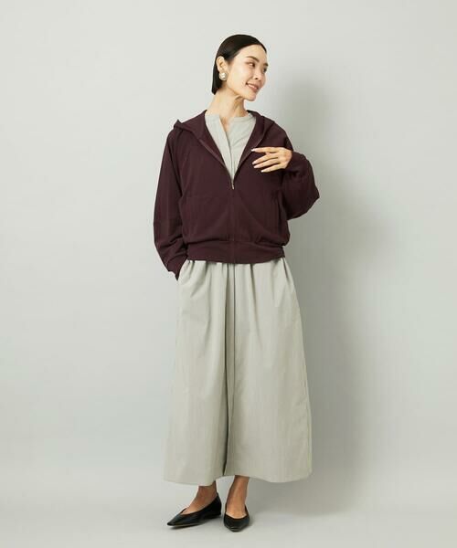 Maison de CINQ / メゾン ドゥ サンク パーカー | [小さいサイズ]シアー裏毛アクセントラメパーカー | 詳細3