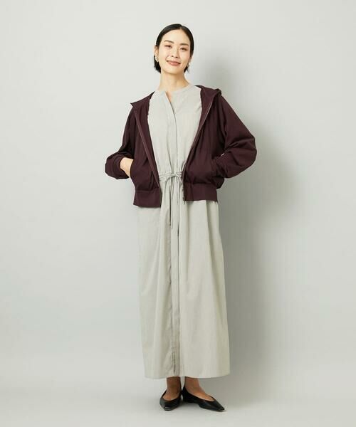 Maison de CINQ / メゾン ドゥ サンク パーカー | [小さいサイズ]シアー裏毛アクセントラメパーカー | 詳細4