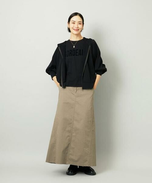 Maison de CINQ / メゾン ドゥ サンク パーカー | [小さいサイズ]シアー裏毛アクセントラメパーカー | 詳細7