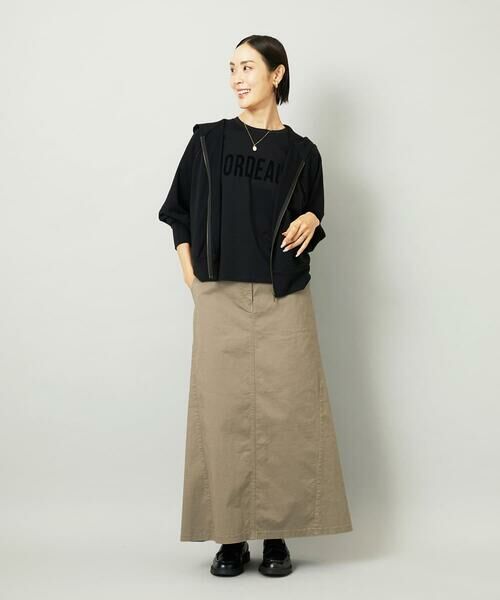 Maison de CINQ / メゾン ドゥ サンク パーカー | [小さいサイズ]シアー裏毛アクセントラメパーカー | 詳細9