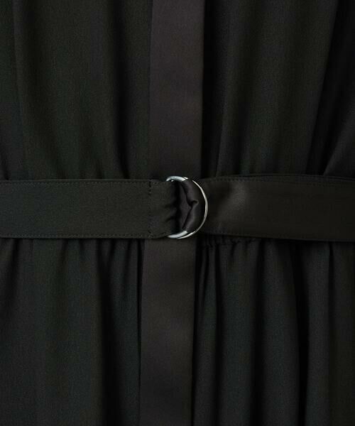 Maison de CINQ / メゾン ドゥ サンク ロング・マキシ丈ワンピース | [小さいサイズ]ノーカラーフレアーワンピース | 詳細12