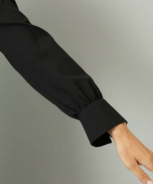 Maison de CINQ / メゾン ドゥ サンク ロング・マキシ丈ワンピース | [小さいサイズ]ノーカラーフレアーワンピース | 詳細8