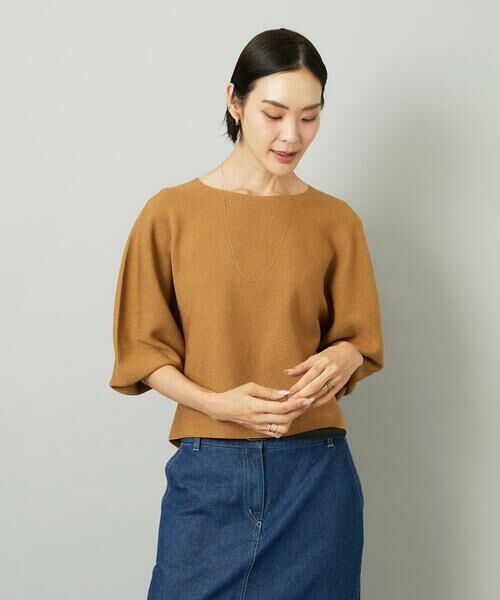 Maison de CINQ / メゾン ドゥ サンク ニット・セーター | [小さいサイズ]ホールガーメント(R)ラメニット | 詳細1