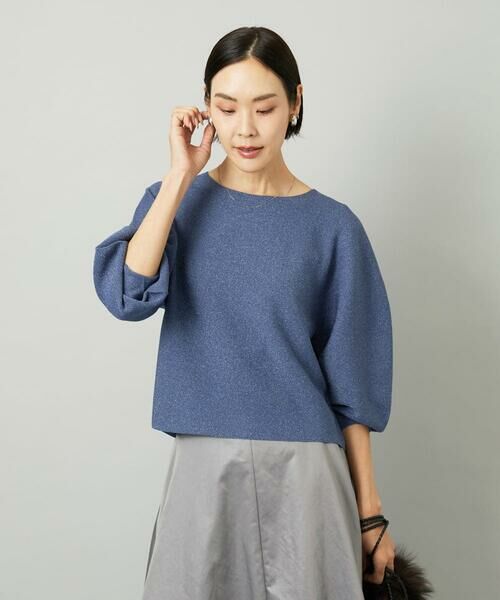 Maison de CINQ / メゾン ドゥ サンク ニット・セーター | [小さいサイズ]ホールガーメント(R)ラメニット | 詳細3