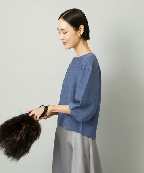 Maison de CINQ / メゾン ドゥ サンク ニット・セーター | [小さいサイズ]ホールガーメント(R)ラメニット | 詳細4