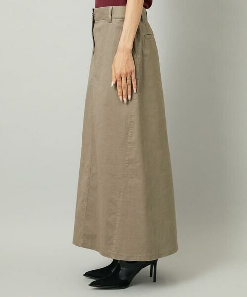 Maison de CINQ / メゾン ドゥ サンク ロング・マキシ丈スカート | [小さいサイズ][セットアップ対応]チノAラインスカート | 詳細4