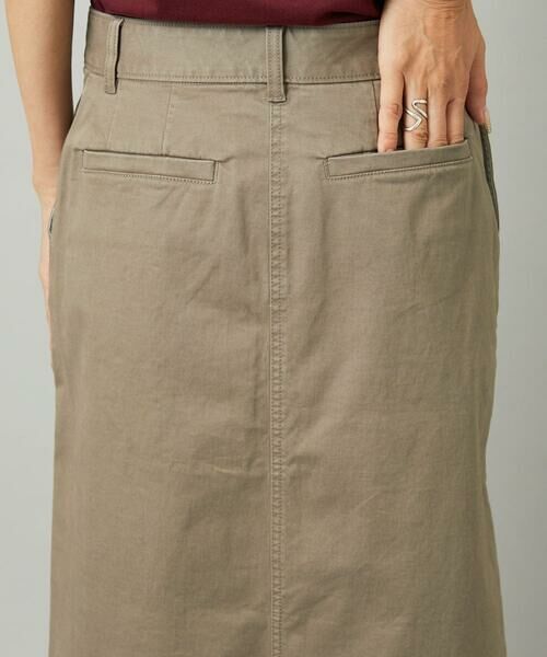 Maison de CINQ / メゾン ドゥ サンク ロング・マキシ丈スカート | [小さいサイズ][セットアップ対応]チノAラインスカート | 詳細6