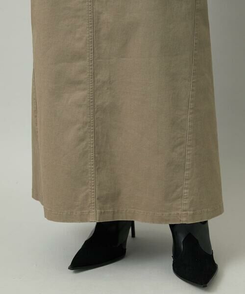 Maison de CINQ / メゾン ドゥ サンク ロング・マキシ丈スカート | [小さいサイズ][セットアップ対応]チノAラインスカート | 詳細8