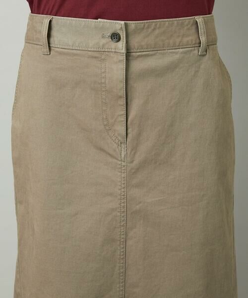 Maison de CINQ / メゾン ドゥ サンク ロング・マキシ丈スカート | [小さいサイズ][セットアップ対応]チノAラインスカート | 詳細9