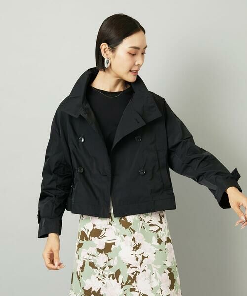 Maison de CINQ / メゾン ドゥ サンク その他アウター | [小さいサイズ]スタンドカラーショートブルゾン | 詳細1