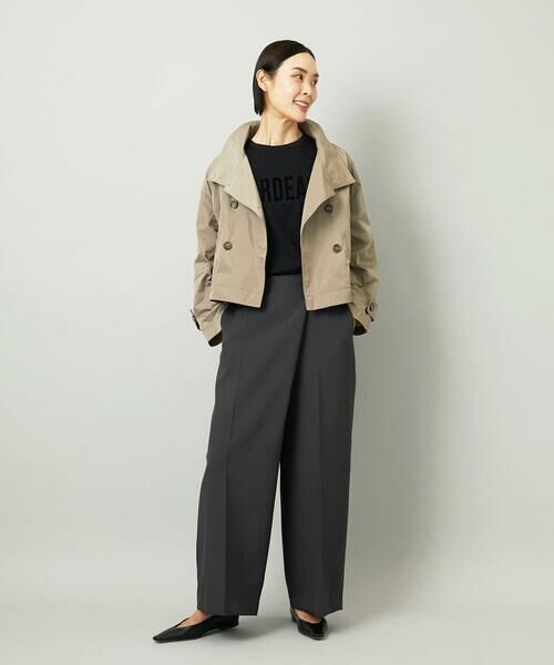 Maison de CINQ / メゾン ドゥ サンク その他アウター | [小さいサイズ]スタンドカラーショートブルゾン | 詳細20