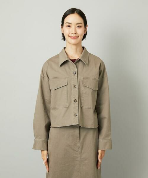 Maison de CINQ / メゾン ドゥ サンク Gジャン・デニムジャケット | [小さいサイズ][セットアップ対応]チノダブルポケットブルゾン | 詳細15