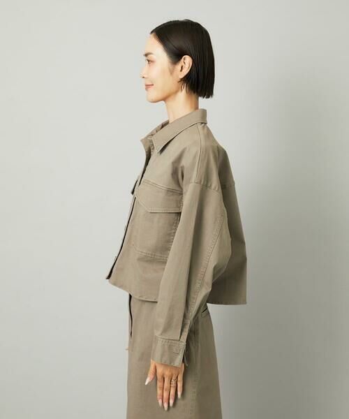 Maison de CINQ / メゾン ドゥ サンク Gジャン・デニムジャケット | [小さいサイズ][セットアップ対応]チノダブルポケットブルゾン | 詳細16