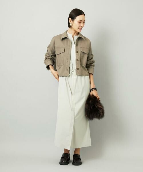 Maison de CINQ / メゾン ドゥ サンク Gジャン・デニムジャケット | [小さいサイズ][セットアップ対応]チノダブルポケットブルゾン | 詳細6