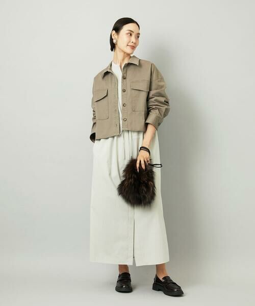 Maison de CINQ / メゾン ドゥ サンク Gジャン・デニムジャケット | [小さいサイズ][セットアップ対応]チノダブルポケットブルゾン | 詳細8