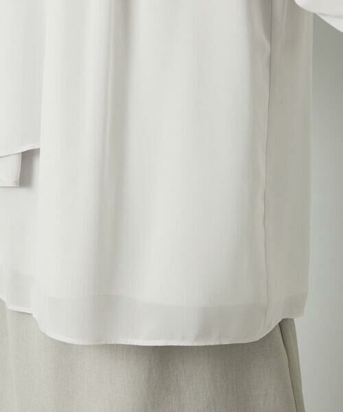 Maison de CINQ / メゾン ドゥ サンク シャツ・ブラウス | [小さいサイズ]ボウタイ付き2WAYブラウソ— | 詳細11
