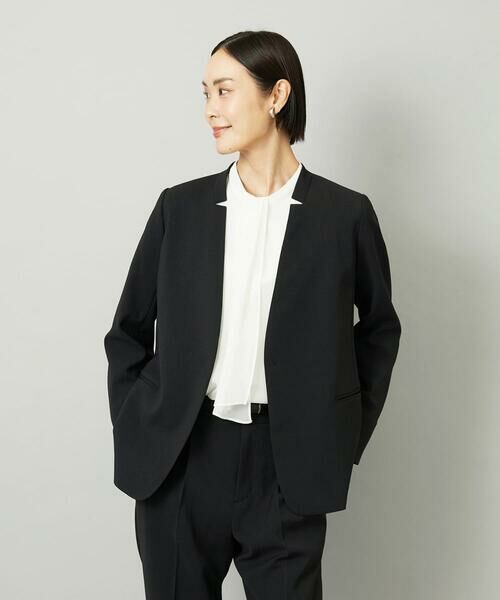 Maison de CINQ / メゾン ドゥ サンク シャツ・ブラウス | [小さいサイズ]ボウタイ付き2WAYブラウソ— | 詳細3