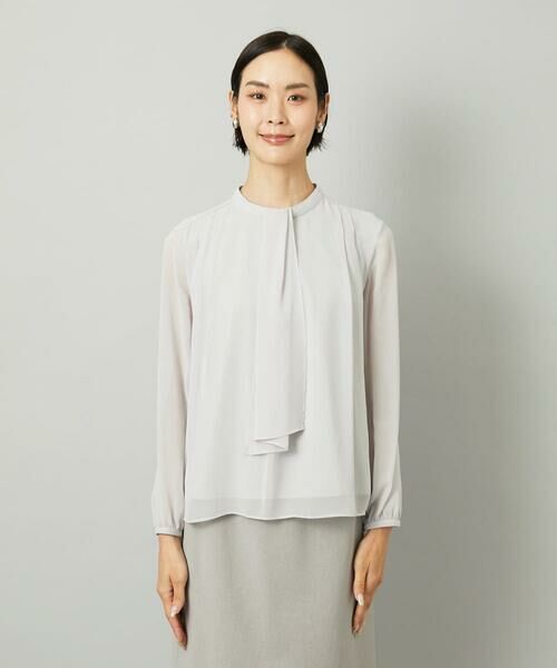 Maison de CINQ / メゾン ドゥ サンク シャツ・ブラウス | [小さいサイズ]ボウタイ付き2WAYブラウソ— | 詳細6