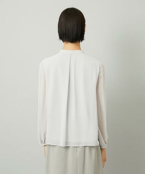 Maison de CINQ / メゾン ドゥ サンク シャツ・ブラウス | [小さいサイズ]ボウタイ付き2WAYブラウソ— | 詳細8