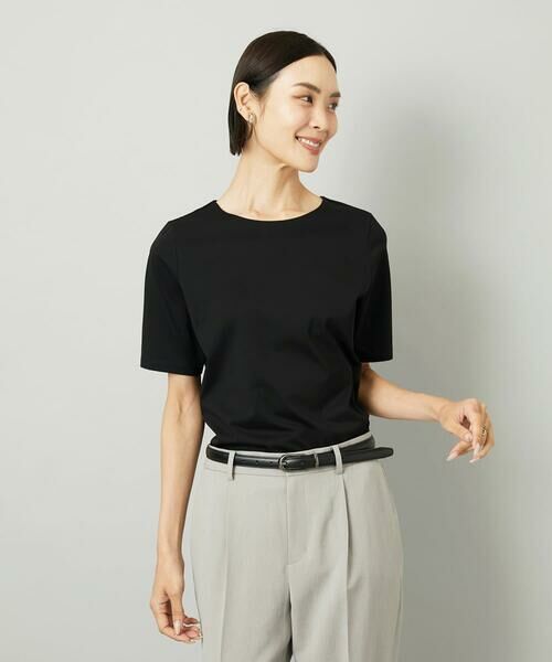 Maison de CINQ / メゾン ドゥ サンク カットソー | [小さいサイズ]クリーンフォルムTシャツ | 詳細2