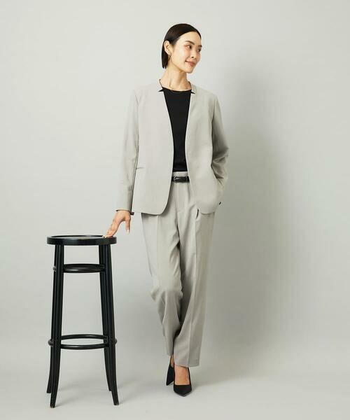 Maison de CINQ / メゾン ドゥ サンク チノ・ワークパンツ | [小さいサイズ][セットアップ対応]テーパードパンツ | 詳細14