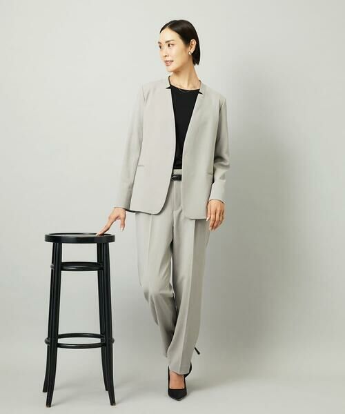 Maison de CINQ / メゾン ドゥ サンク チノ・ワークパンツ | [小さいサイズ][セットアップ対応]テーパードパンツ | 詳細15