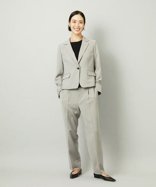 Maison de CINQ / メゾン ドゥ サンク チノ・ワークパンツ | [小さいサイズ][セットアップ対応]テーパードパンツ | 詳細20