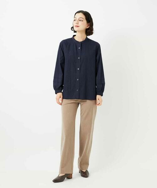 Maison de CINQ / メゾン ドゥ サンク シャツ・ブラウス | コットンローンピンタックブラウス | 詳細13