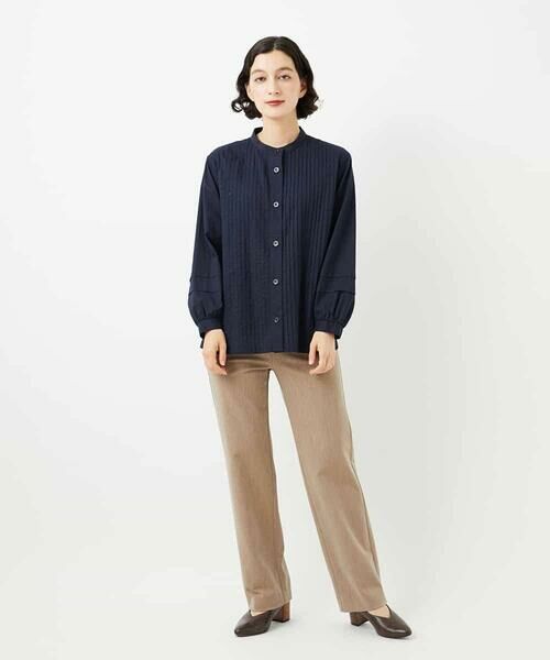 Maison de CINQ / メゾン ドゥ サンク シャツ・ブラウス | コットンローンピンタックブラウス | 詳細14