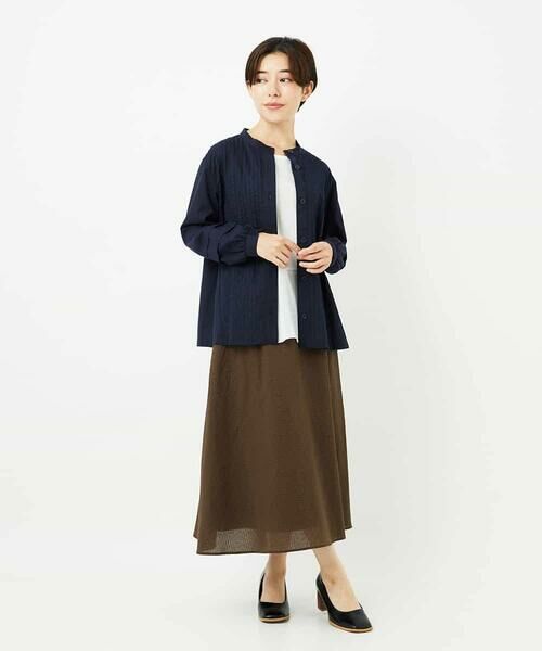 Maison de CINQ / メゾン ドゥ サンク シャツ・ブラウス | コットンローンピンタックブラウス | 詳細22