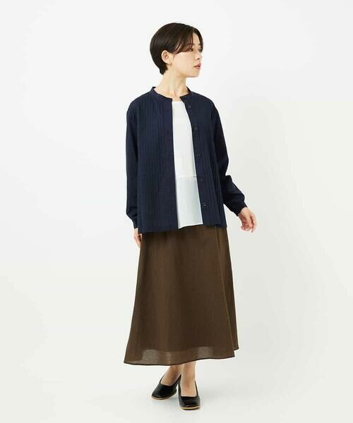 Maison de CINQ / メゾン ドゥ サンク シャツ・ブラウス | コットンローンピンタックブラウス | 詳細23