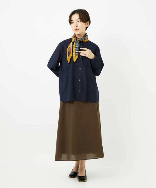 Maison de CINQ / メゾン ドゥ サンク シャツ・ブラウス | コットンローンピンタックブラウス | 詳細24