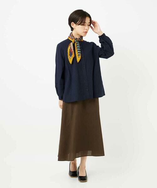 Maison de CINQ / メゾン ドゥ サンク シャツ・ブラウス | コットンローンピンタックブラウス | 詳細25