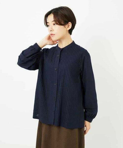 Maison de CINQ / メゾン ドゥ サンク シャツ・ブラウス | コットンローンピンタックブラウス | 詳細4